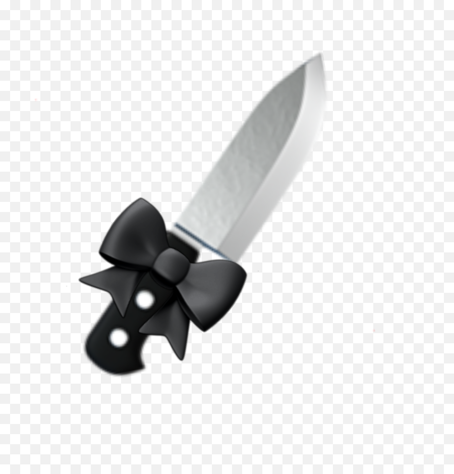 Milukyun Iphone Iphoneemoji Emoji Emojis Knife Ribbon - Utility Knife Png,Knife Emoji Png