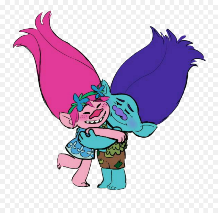 branch poppy broppy trolls trolls branch and poppy png free transparent png images pngaaa com pngaaa com