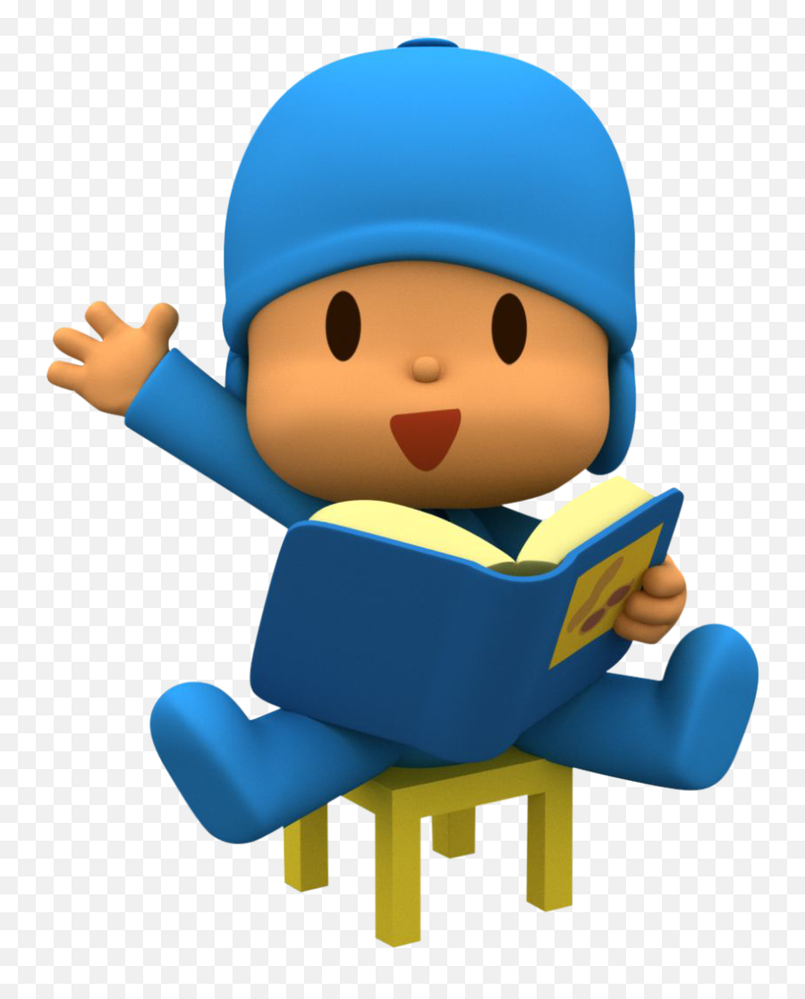 Pocoyo Png Descarga Gratis - Pocoyo Con Un Libro,Imagenes Png