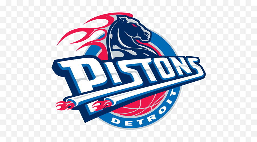 Detroit Pistons Primary Logo - Piston Detroit Png,Basketball Logos Nba