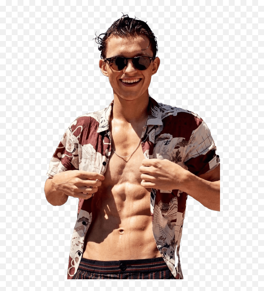 Tom Holland Boasts Your Muscles To - Tom Holland Abs Png,Tom Holland Png