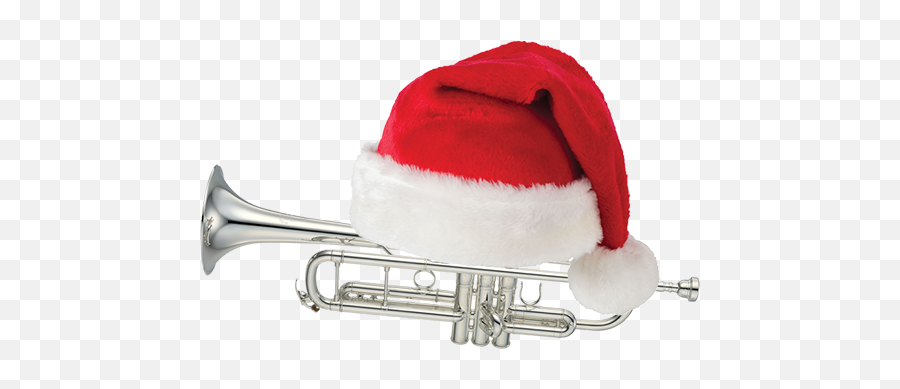 The Trumpet Boys - Trumpet With Santa Hat Png,Trumpet Png