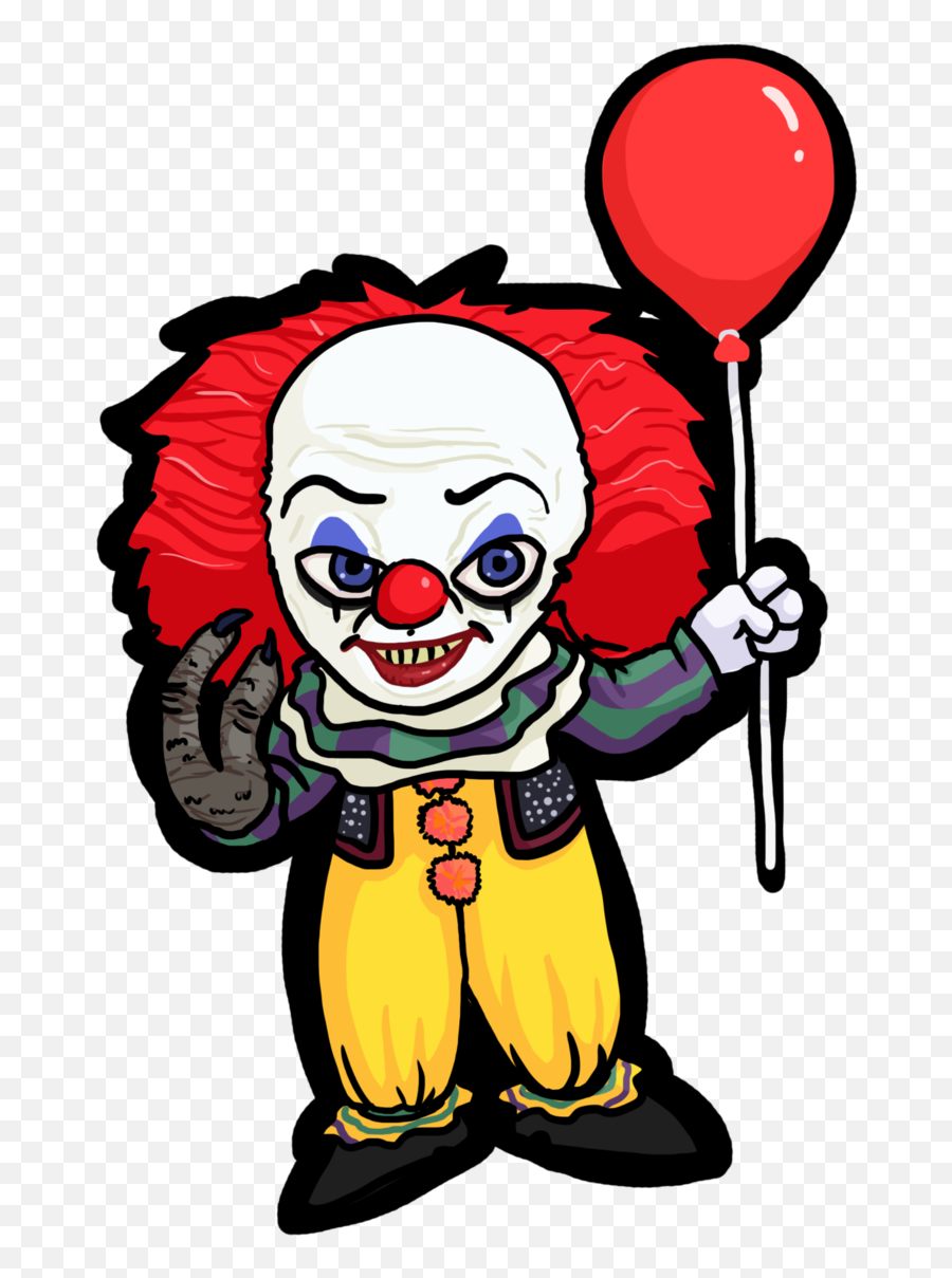 It Clown Youtube Drawing Film - Pennywise Cartoon Png,It Clown Png