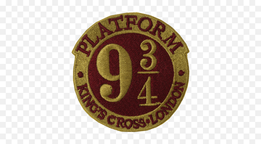 Platform 9 Embroidered Logo Patch - Harry Potter 9 And 3 Quarters Png,Harry Potter Logo Images