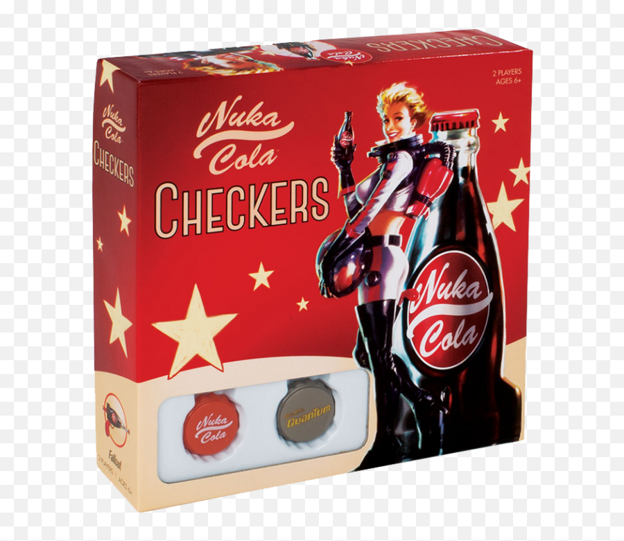 Nuka Cola Checkers - Fallout Nuka Cola Girl Png,Nuka Cola Png