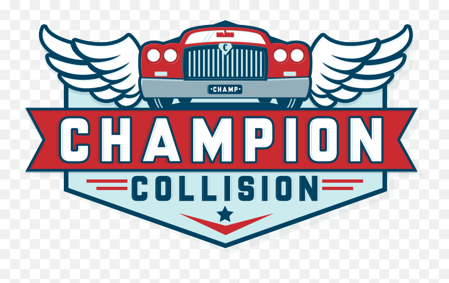 Champion Collision - Car Png,Champion Logo Png