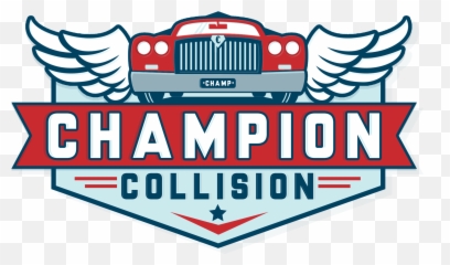Champion Collision - Car Png,Champion Logo Png