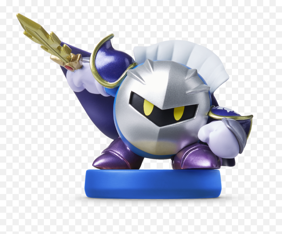 Meta Knight Amiibo Hd Png Download - Kirby Meta Knight,Meta Knight Png