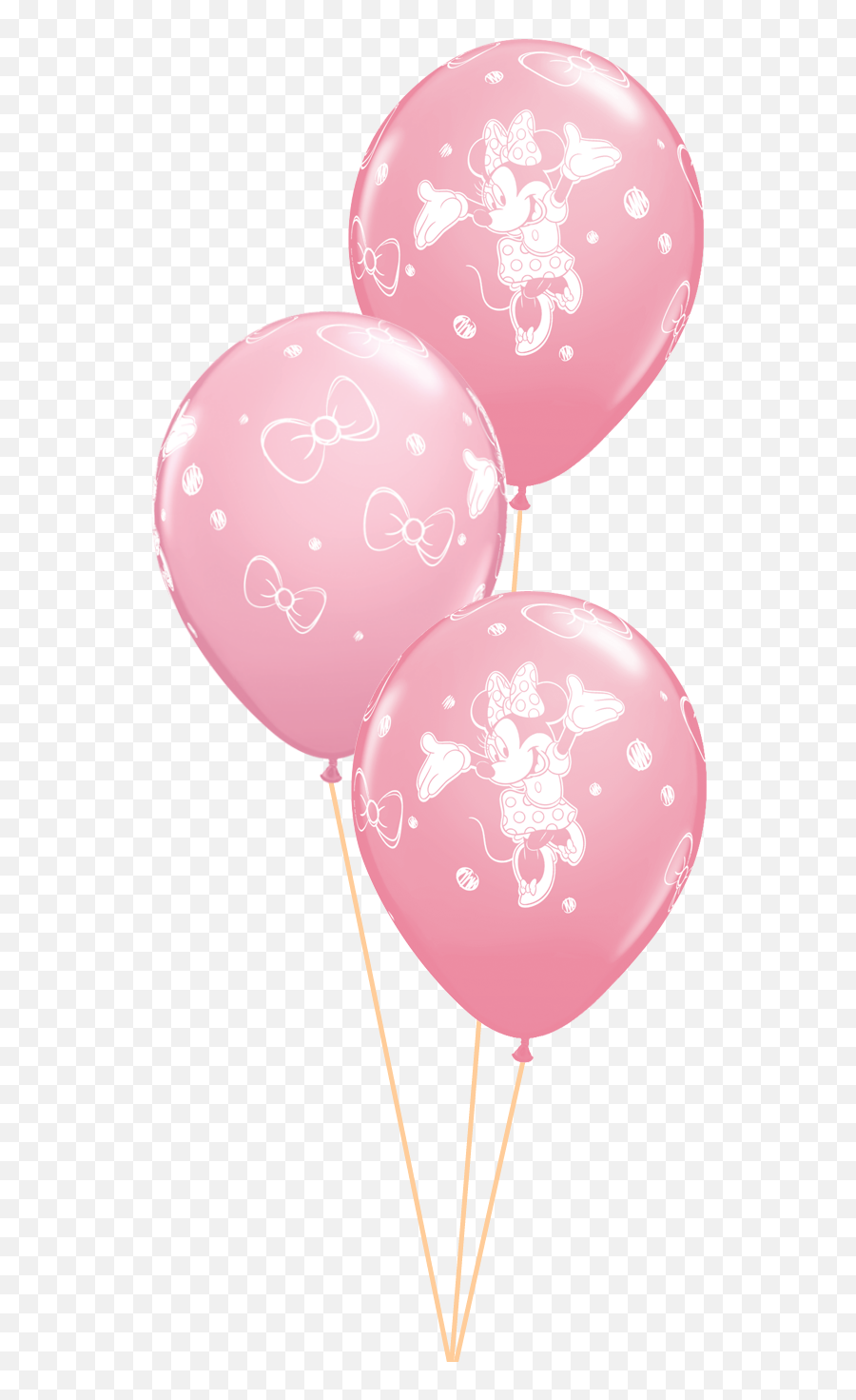 Download Pink Minnie Mouse Balloons Hd Png - Uokplrs Minnie Mouse Birthday Balloons Png,Minnie Mouse Pink Png