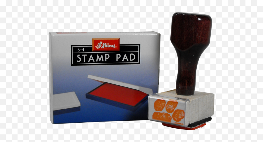 Clemson Tiger Paw Stamp And Orange Ink Pad Clemson Tiger Paw