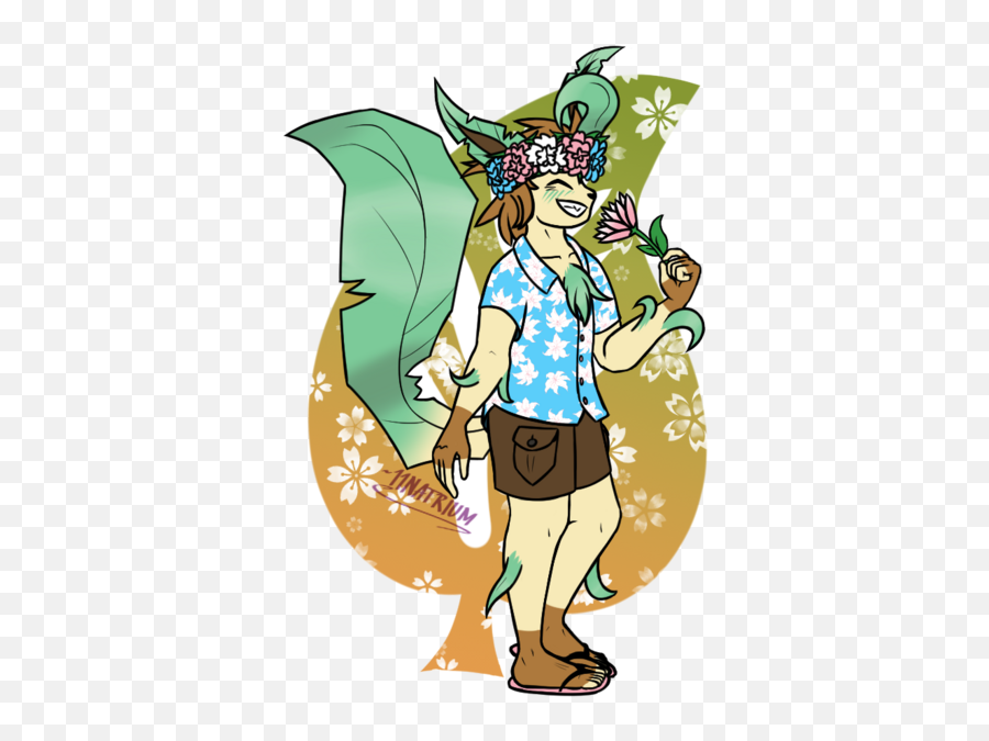 Eeveelutions Project - Furrylife Online Mythical Creature Png,Leafeon Png