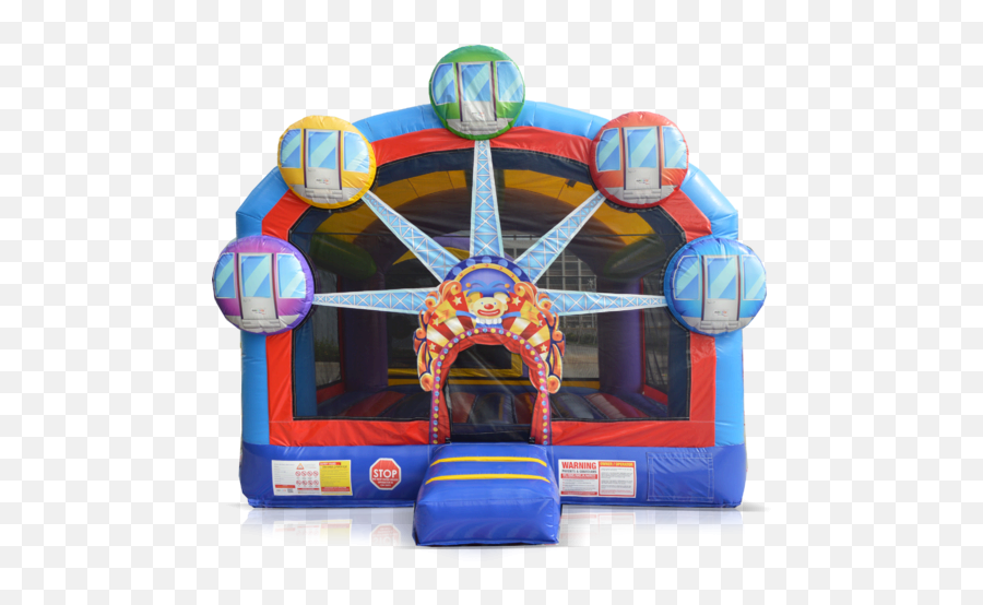 Ferris Wheel Carnival Bouncer Sharper Events And Tents - Ferris Wheel Png,Ferris Wheel Png