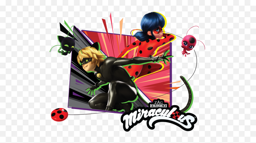 Bulldog Celebrates Uk Ratings Success For Miraculous The - Fictional Character Png,Miraculous Ladybug Png