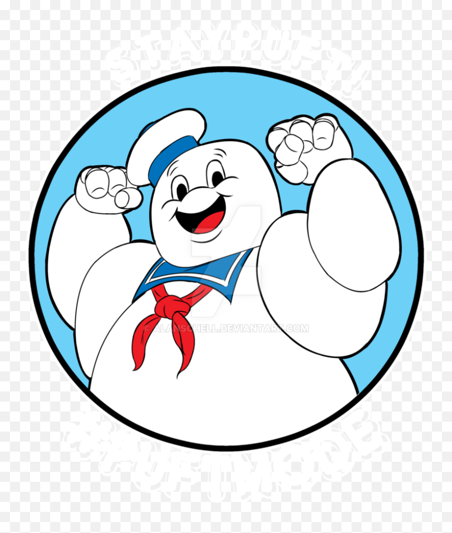 Stay Puft Marshmallow Man Art Clipart - Stay Puft Marshmallow Man Clipart Png,Stay Puft Marshmallow Man Png