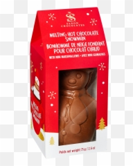Sos Melting Hot Chocolate Snowman Winter Fancy Flours - Saxon Melting Hot Chocolate Snowman Png,Hot Chocolate Transparent