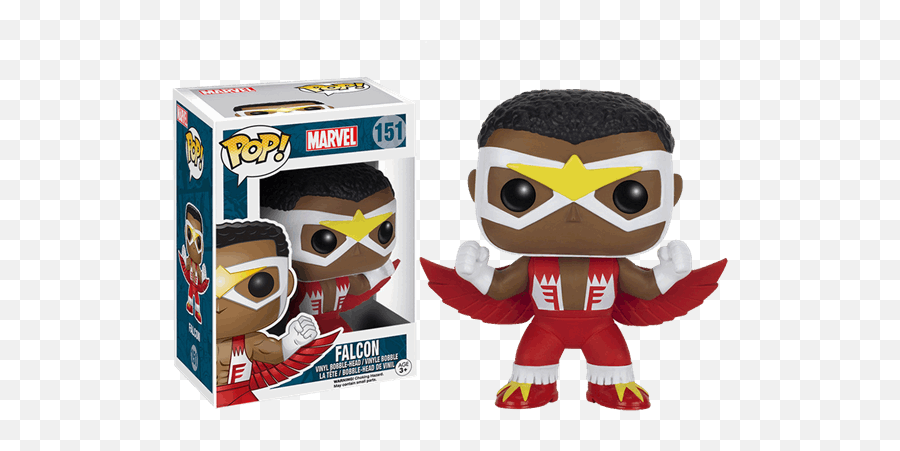 Marvel - Captain America Falcon Classic Pop Vinyl Figure Marvel Funko Pop Falcon Png,Falcon Marvel Png