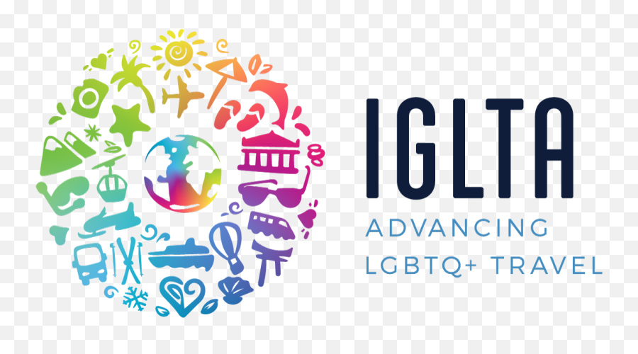 Iglta Logos - International Gay And Lesbian Travel Association Logo Png,Travel Logos