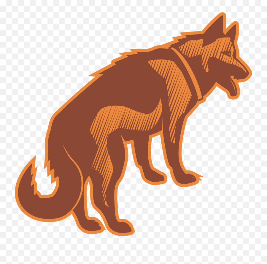 Shepherd Dog Clipart Free Download Transparent Png Creazilla - Coyote,Dog Clipart Transparent