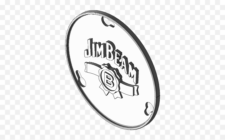 Jim Beam Plate - Language Png,Jim Beam Logo