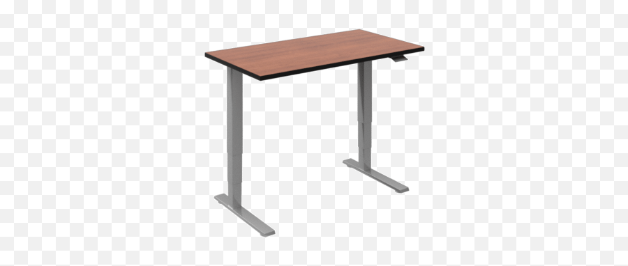 Sit - Hi5 Electric Height Adjustable Standing Desk Black Png,Desk Transparent