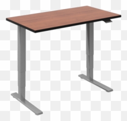 Sit - Hi5 Electric Height Adjustable Standing Desk Black Png,Desk Transparent