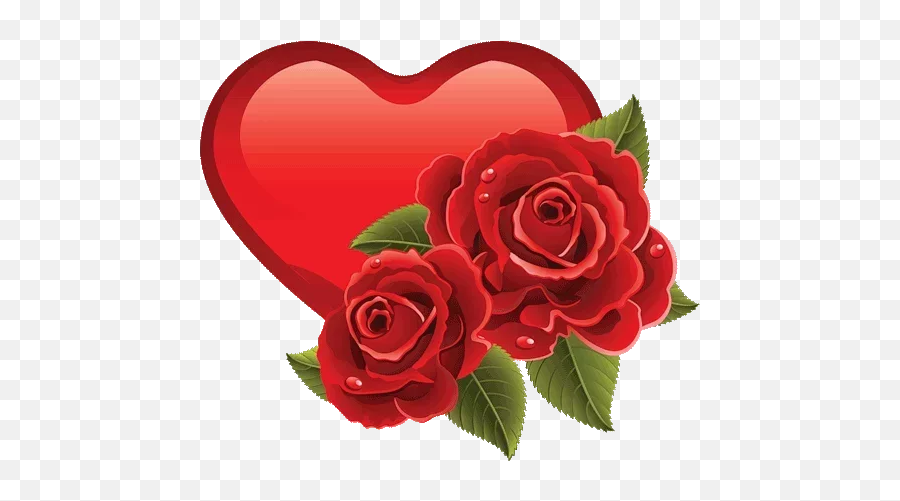 Heart Rose Transparent Png Mart - Rose And Heart Png,Rose Transparent Png