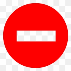 Red Minus 4 Icon - png