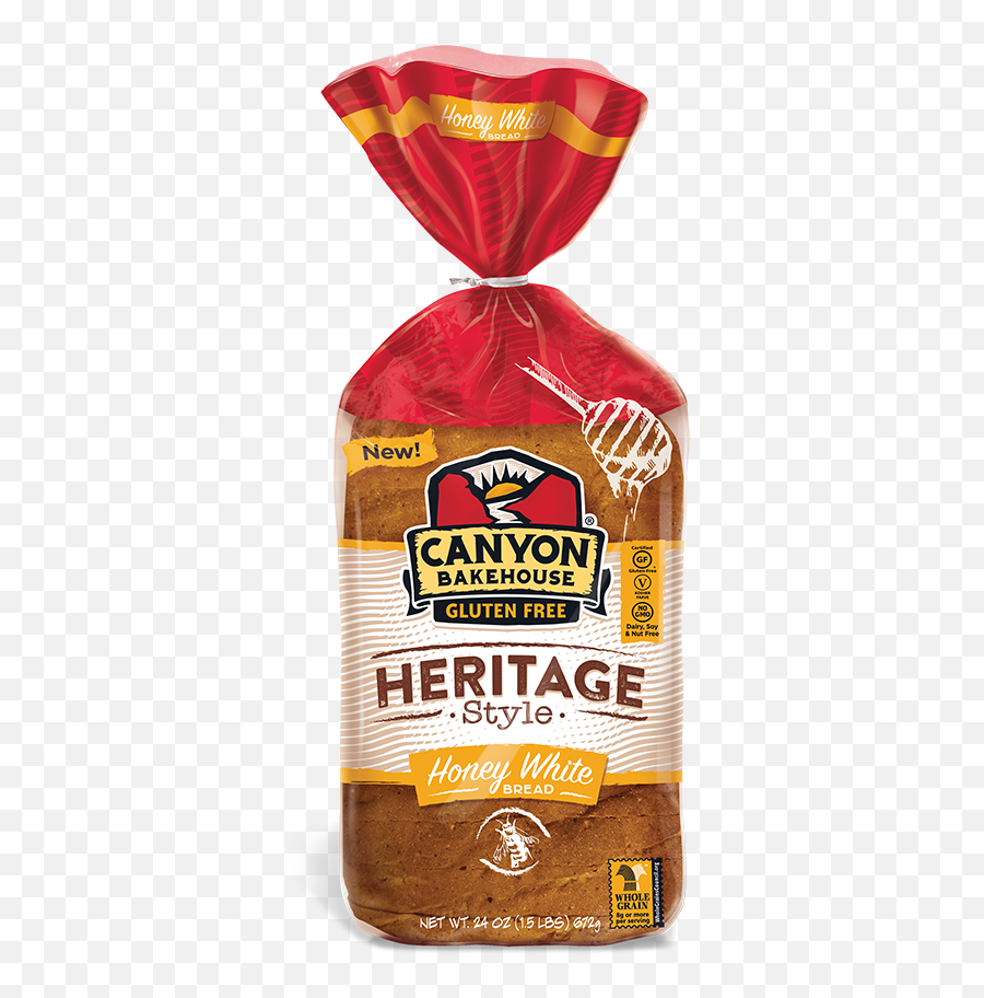 Canyon Bakehouse Heritage Style Honey - Canyon Gluten Free Bread Png,White Bread Png