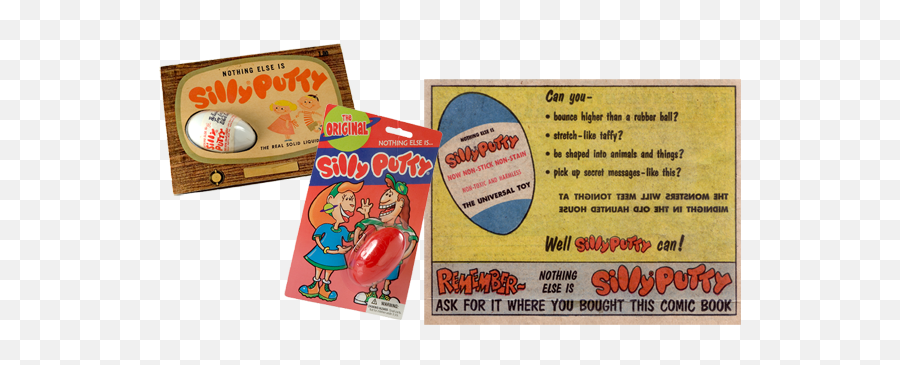 Silly Putty National Toy Hall Of Fame - Silly Putty Invention Png,Putty Icon