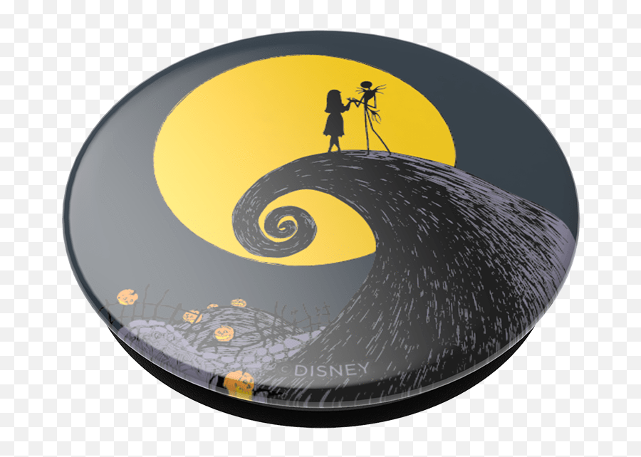 Popsocket - Nightmare Before Christmas Icon In Glossy Print Yin And Yang Png,Mickey Icon Punch