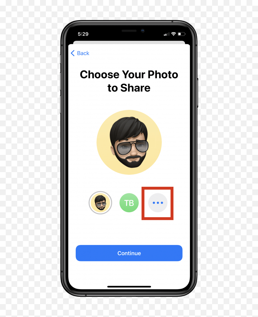Want To Set Funny Memoji As A Profile Picture - Smartphone Png,Funny Profile Icon