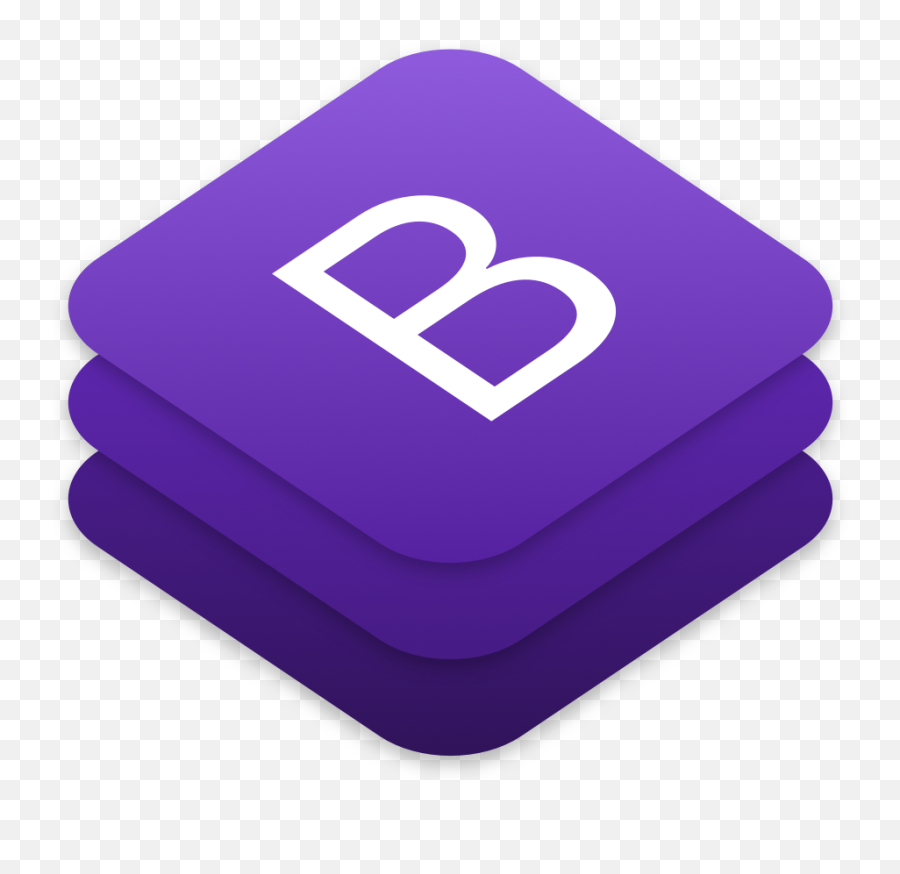 Css Front End Frameworks - Icon Bootstrap 4 Logo Png,Css3 Icon