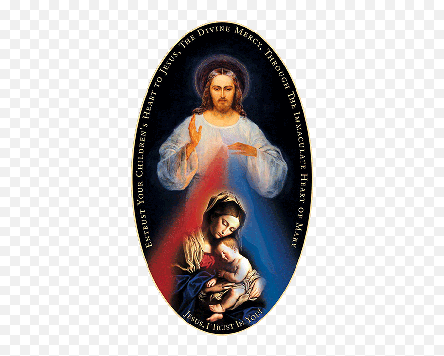 Divine Mercy - Divine Mercy And Mary Png,Divine Mercy Imaage Icon