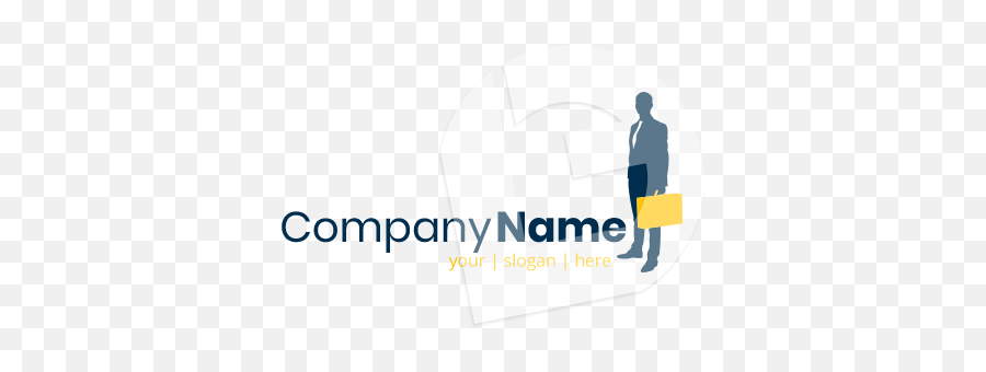 Recruitment Business Man Logo - Graphic Design Png,Logo Template