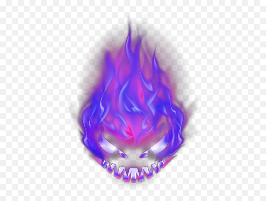 Flame Devil - Blue Horror Flame Devil Effect Element Png Flame Purple Fire Png,Horror Transparent