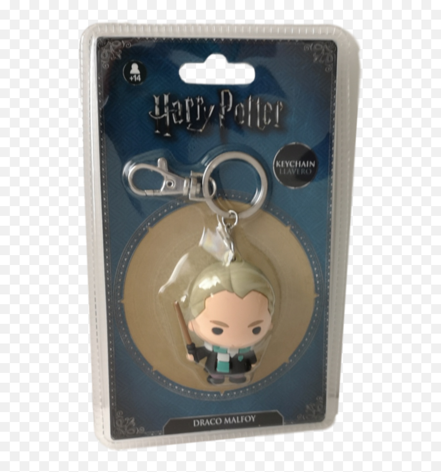 Harry Potter 3d Rubber Figure Keychain Draco Malfoy - Earrings Png,Draco Png