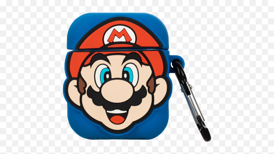 Super Mario Airpods Case Airpod - Mario Face Png,Super Mario Icon