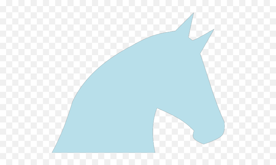 Pale Blue Horse Png Svg Clip Art For Web - Download Clip Mustang,Horse Head Icon