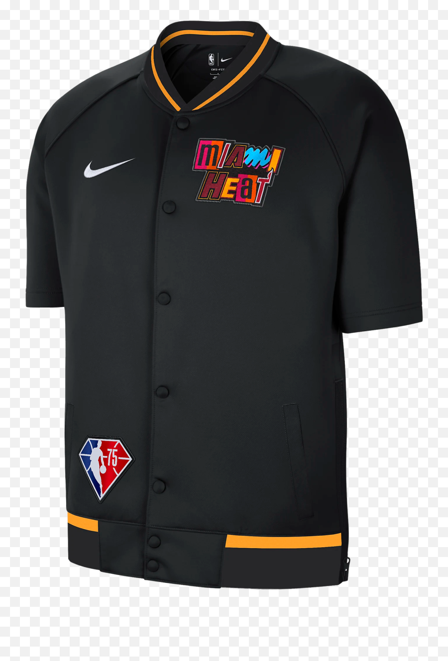 Nike Miami Heat Mashup Showtime Short - Sleeve Jacket Miami Heat Nike Png,Nike Icon Mesh Short