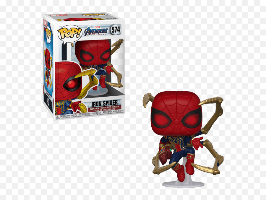 Avengers Endgame Pop - Iron Spider Funko Pop Png,Iron Spider Png