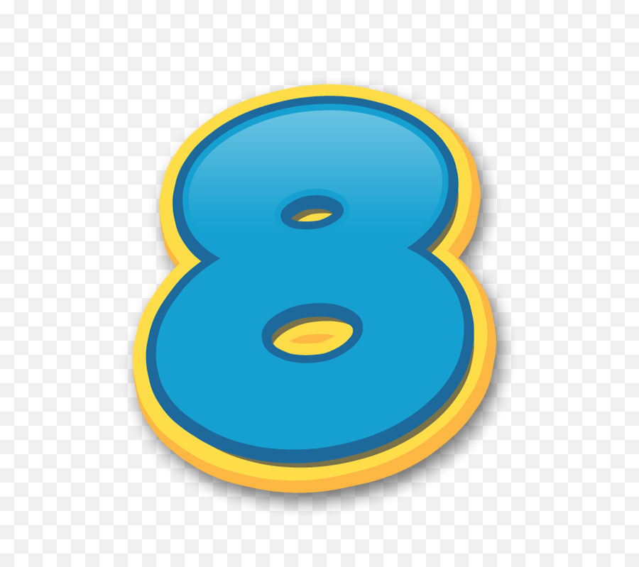 Download Numeros Patrulha Canina Numbers - Numero 8 Paw Circle Png,Paw Patrol Png