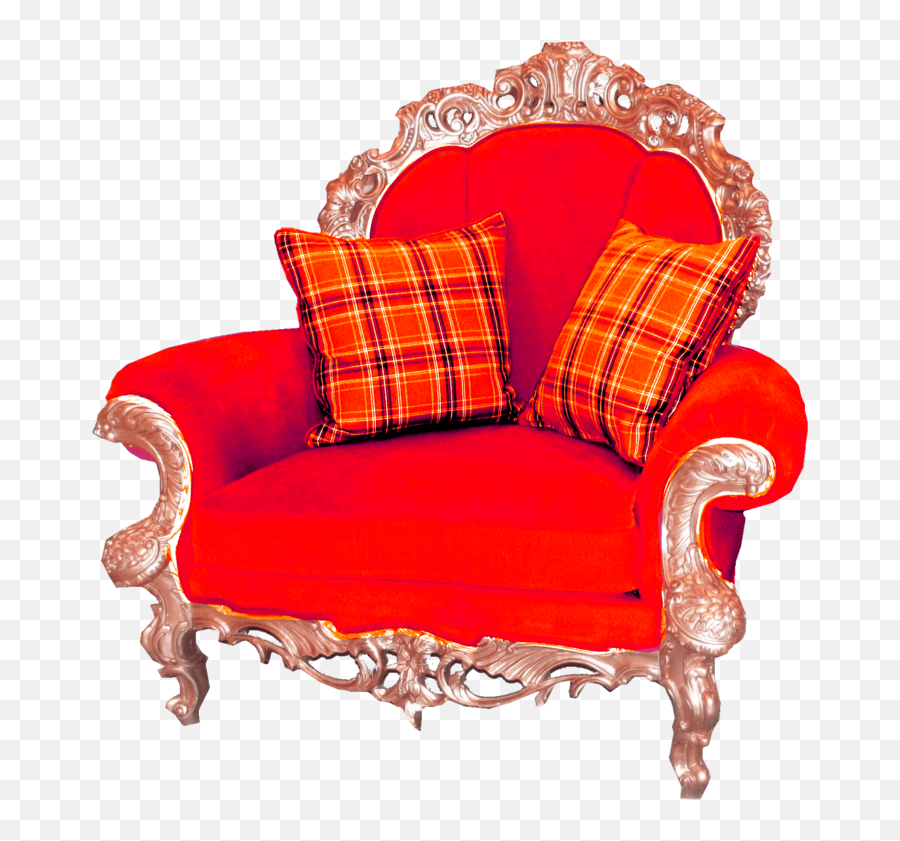 Download Hd Red Armchair Png Image