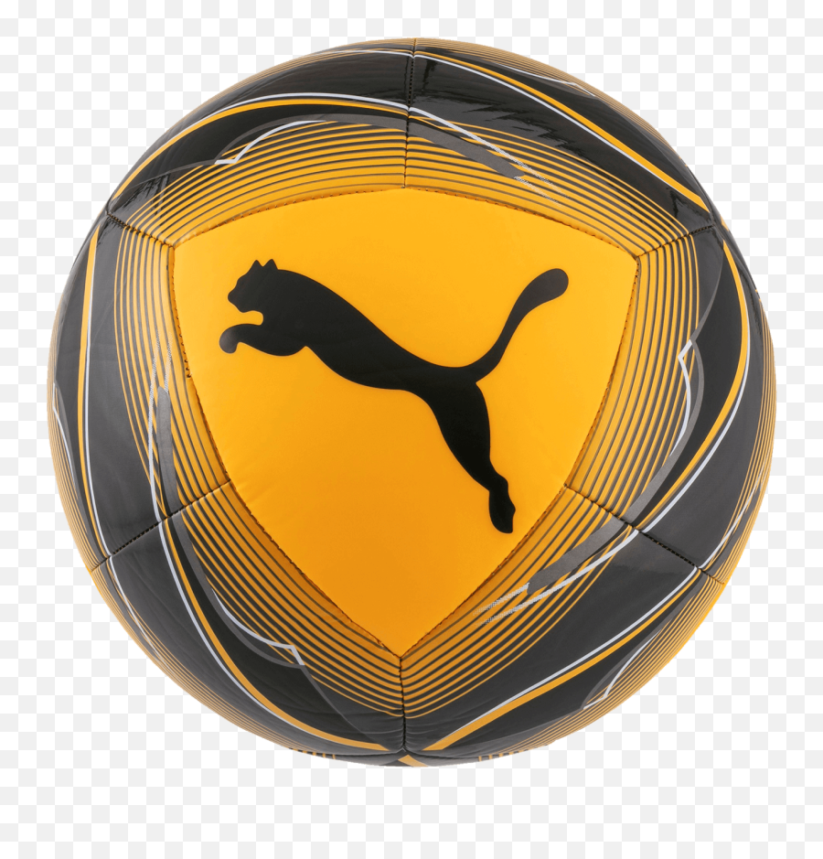 Puma Icon Trainingsball Gelb Schwarz F0 - Yellow Logo Puma Png,Puma Icon