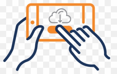 Stagedge Virtual Support Live Streaming - Holding Iphone Icon Transparent png