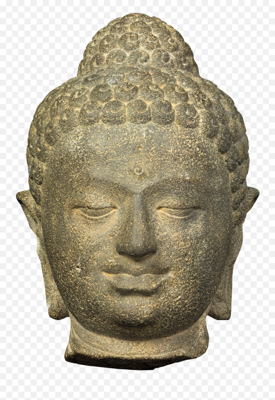 Head Of Buddha - Bronze Sculpture Png,Buddha Transparent
