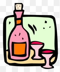 Food And Drink Icon - wine Openclipart png