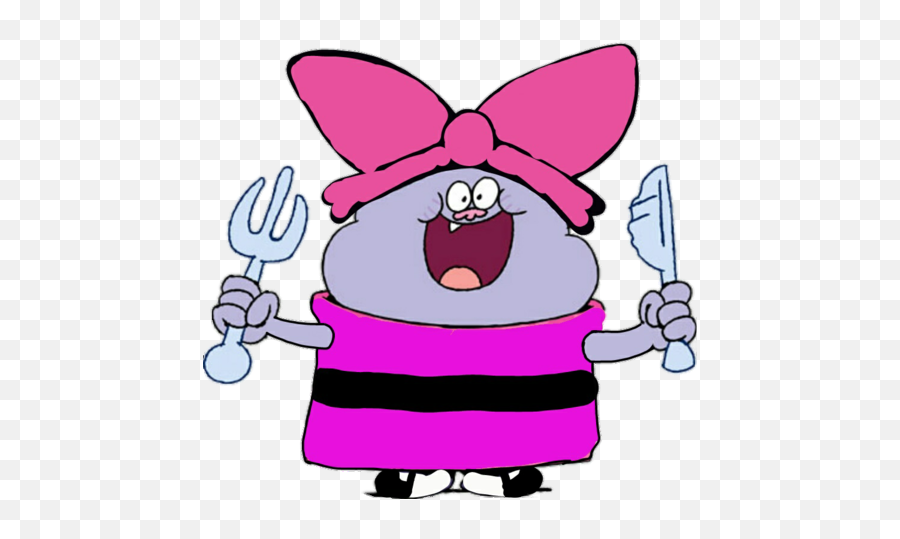 Used Wearing Powerpuff Girls Clothes - Chowder Png,Chowder Png
