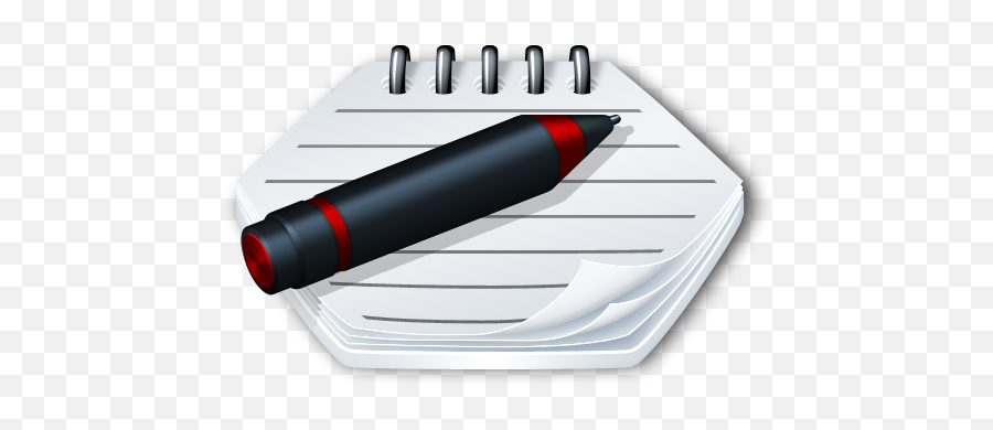 Notepad Icon - Senary System Icons Softiconscom Icon Png,Notepad Png