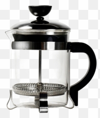 Press No Background - French Press Png,Barista Png