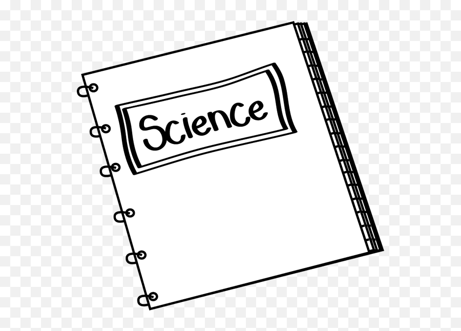 Science Notebook Clipart Images 1329088 - Png Science Black And White,Science Clipart Png